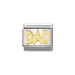 NOMINATION Classic Gold Dad Charm - Bumbletree Ltd