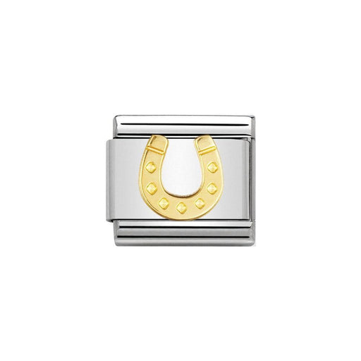 NOMINATION Classic Gold Danish Horseshoe Charm - Bumbletree Ltd