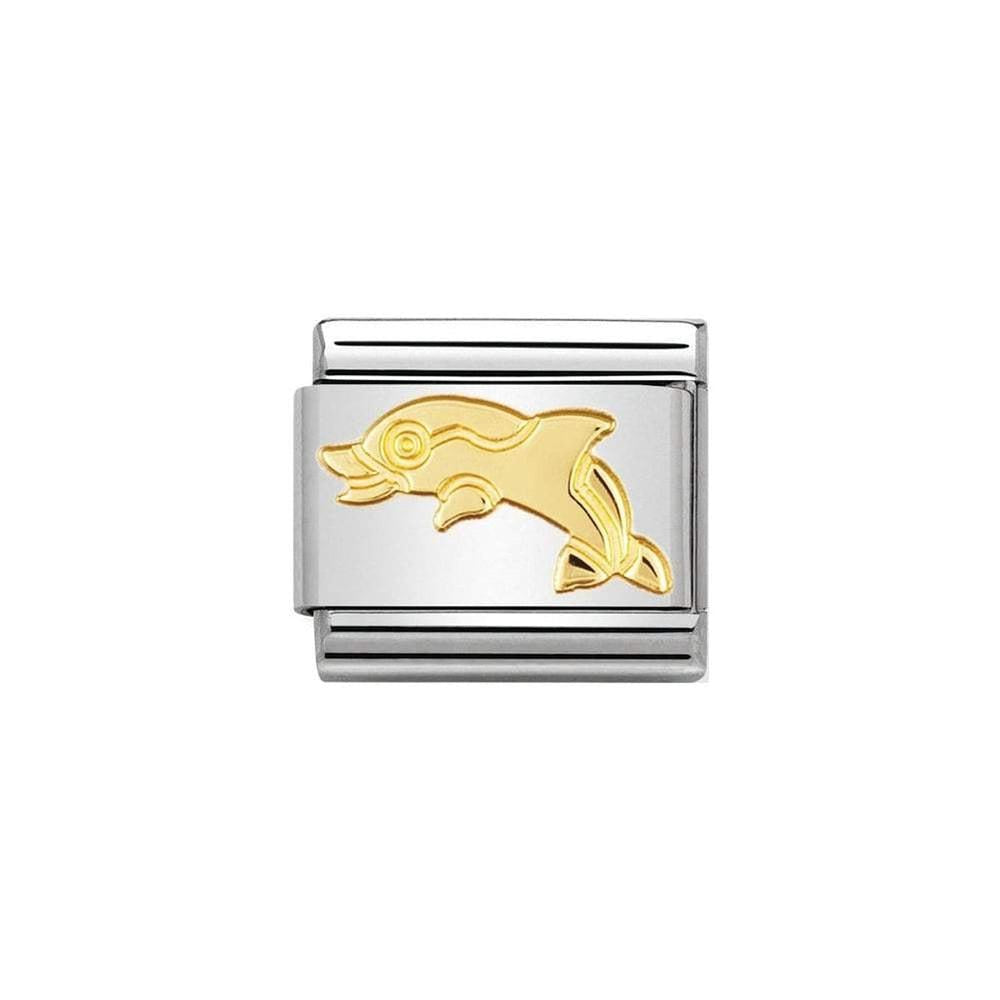 Nomination Classic Gold Symbols Clownfish Charm