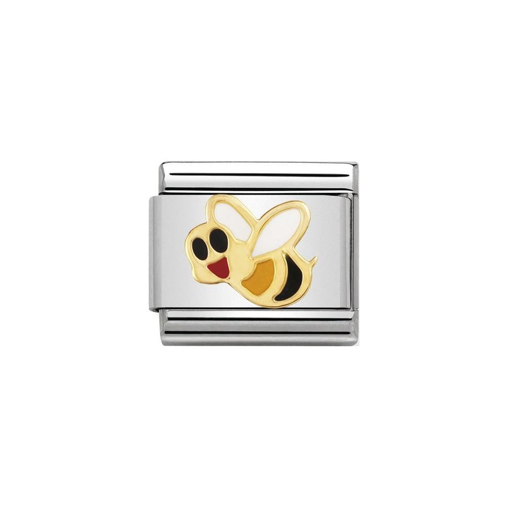 NOMINATION Classic Gold & Enamel Bumblebee Charm– Bumbletree