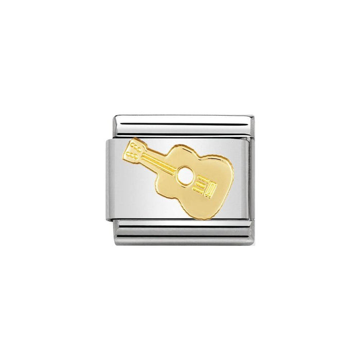 NOMINATION Classic Gold Guitar Charm - Bumbletree Ltd