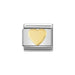 NOMINATION Classic Gold Heart Charm - Bumbletree Ltd