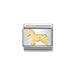 NOMINATION Classic Gold Horse Charm - Bumbletree Ltd