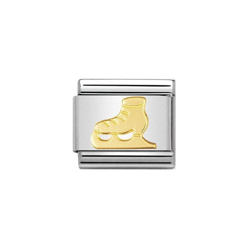 NOMINATION Classic Gold Ice Skate Charm - Bumbletree Ltd