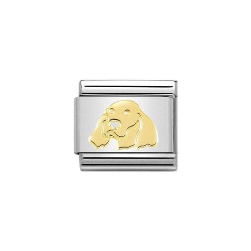 NOMINATION Classic Gold Irish Setter Charm - Bumbletree Ltd