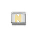 NOMINATION Classic Gold Letter N Charm - Bumbletree Ltd
