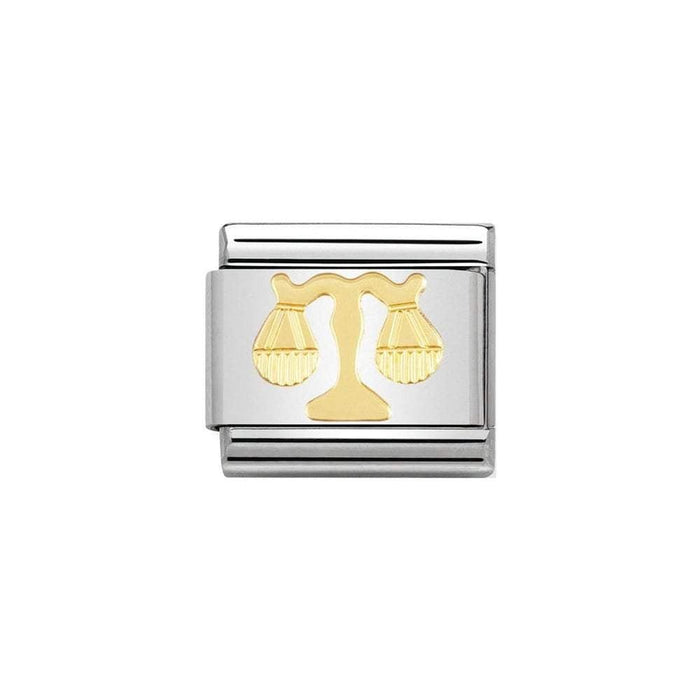 NOMINATION Classic Gold Libra Charm - Bumbletree Ltd