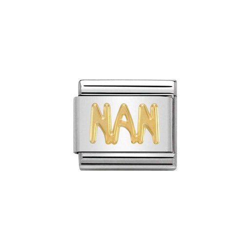 NOMINATION Classic Gold Nan Charm - Bumbletree Ltd