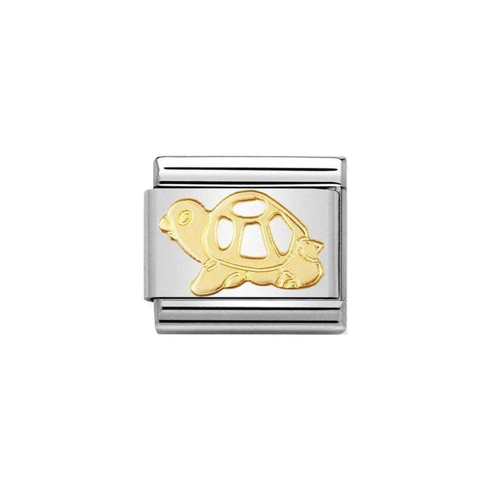 NOMINATION Classic Gold Tortoise Charm - Bumbletree Ltd