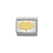 NOMINATION Classic Gold Wedding Heart Charm - Bumbletree Ltd