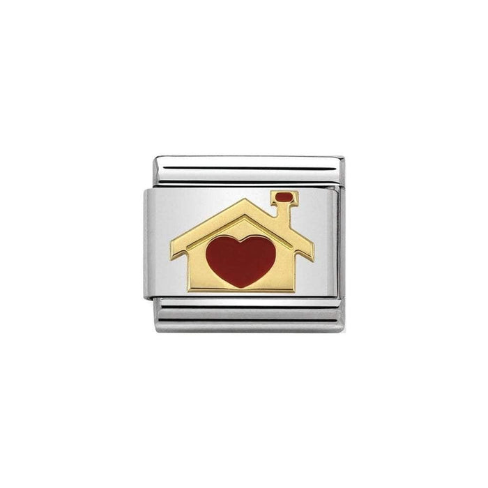 NOMINATION Classic Home with Heart Charm - Bumbletree Ltd