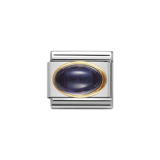 NOMINATION Classic Iolite Charm - Bumbletree Ltd