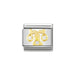 NOMINATION Classic Libra Cubic Zirconia Charm - Bumbletree Ltd