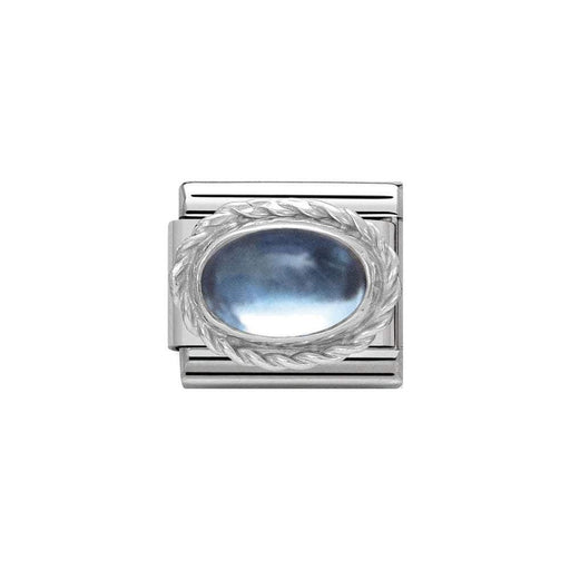 NOMINATION Classic Light Blue Topaz Charm - Bumbletree Ltd