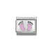 NOMINATION Classic Pink Footprints Charm - Bumbletree Ltd