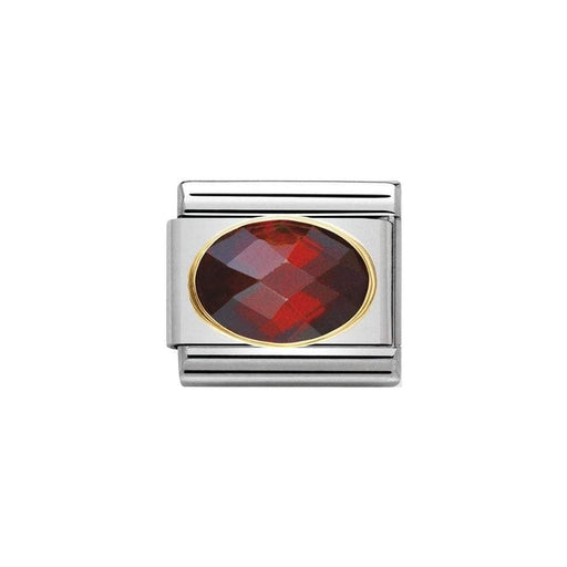 NOMINATION Classic Red Cubic Zirconia Charm - Bumbletree Ltd