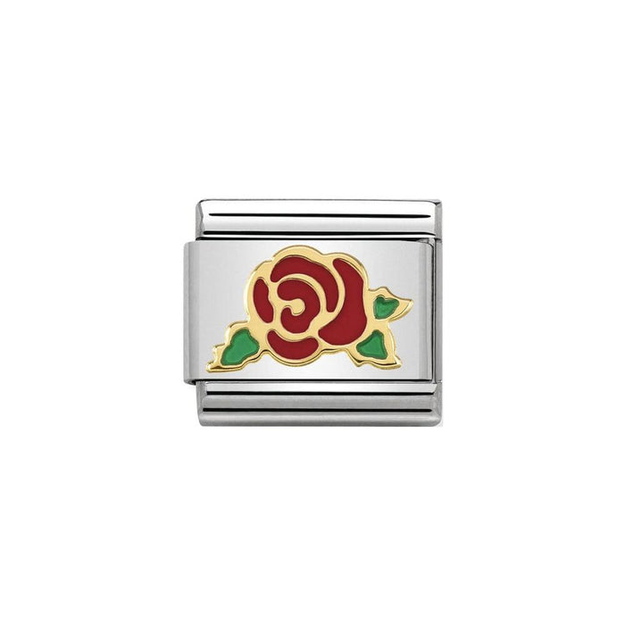 NOMINATION Classic Red Rose Versailles Charm - Bumbletree Ltd