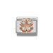 NOMINATION Classic Rose Gold CZ Four Leaf Clover Charm - Bumbletree Ltd