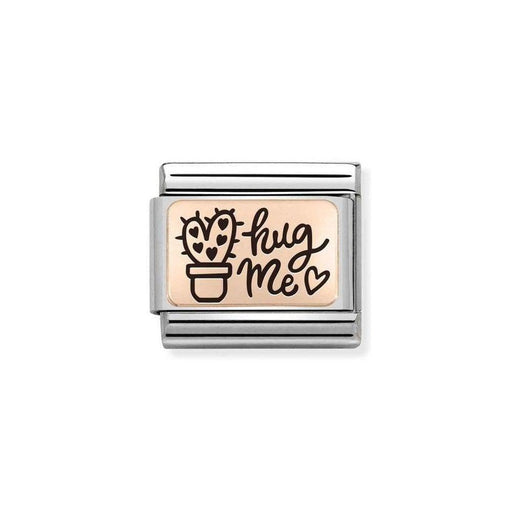 NOMINATION Classic Rose Gold Hug Me Cactus Charm - Bumbletree Ltd