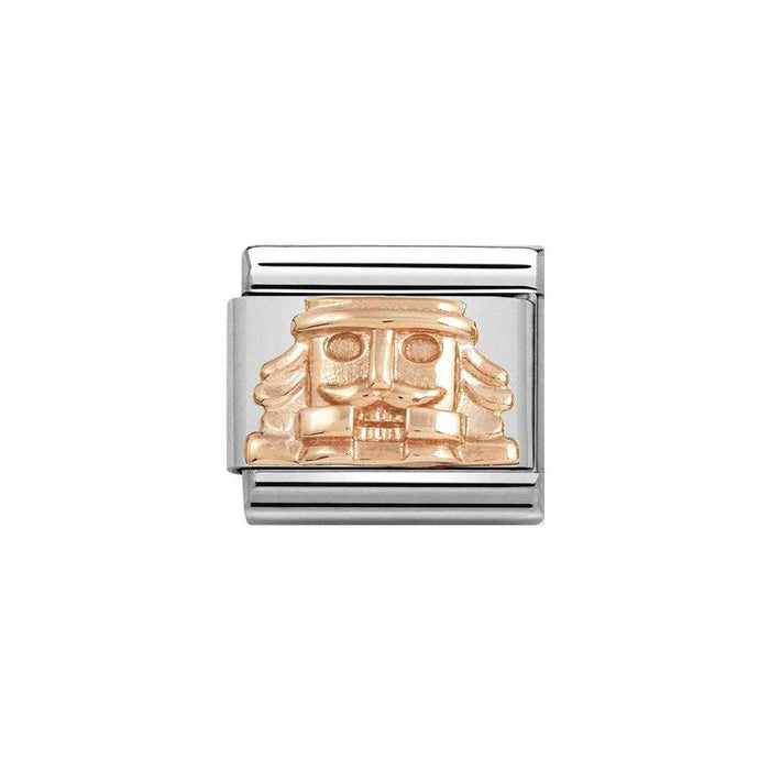 NOMINATION Classic Rose Gold Nutcracker Charm - Bumbletree Ltd