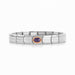 NOMINATION Classic Rose Gold & Purple CZ Oval Charm - Bumbletree Ltd