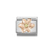 NOMINATION Classic Rose Gold & Yellow CZ Daffodil Charm - Bumbletree Ltd