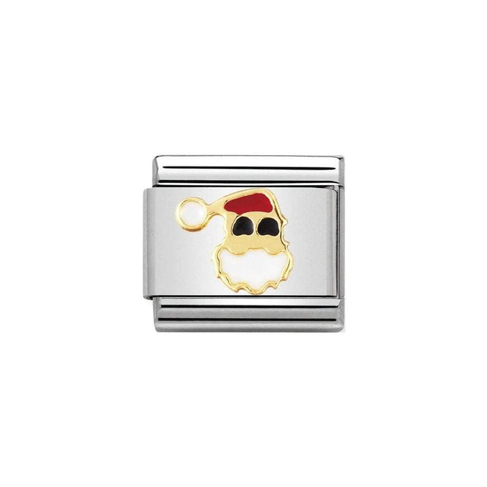 NOMINATION Classic Santa Claus Face Charm - Bumbletree Ltd