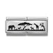 NOMINATION Classic Silver African Savanna Double Charm - Charms - Nomination - Bumbletree Ltd