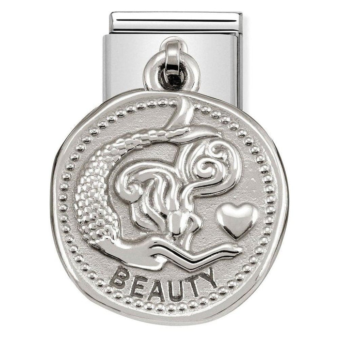 NOMINATION Classic Silver Beauty Wishes Charm - Bumbletree Ltd