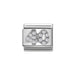 NOMINATION Classic Silver CZ 40 Charm - Bumbletree Ltd