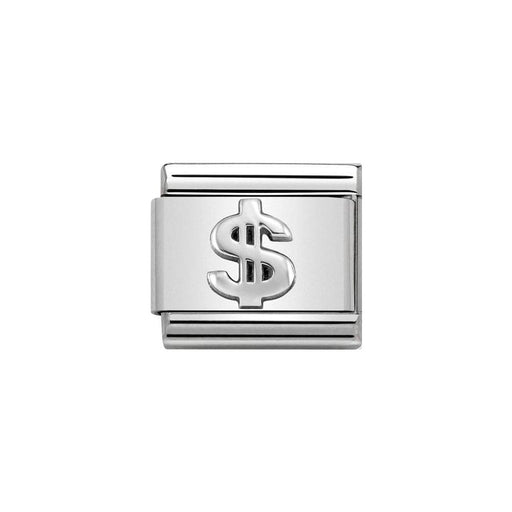 NOMINATION Classic Silver Dollar Charm - Bumbletree Ltd
