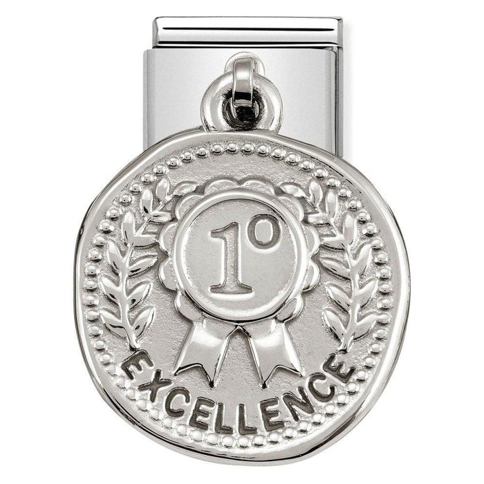 NOMINATION Classic Silver Excellence Wishes Charm - Bumbletree Ltd