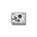 NOMINATION Classic Silver February Amethyst Charm - Bumbletree Ltd