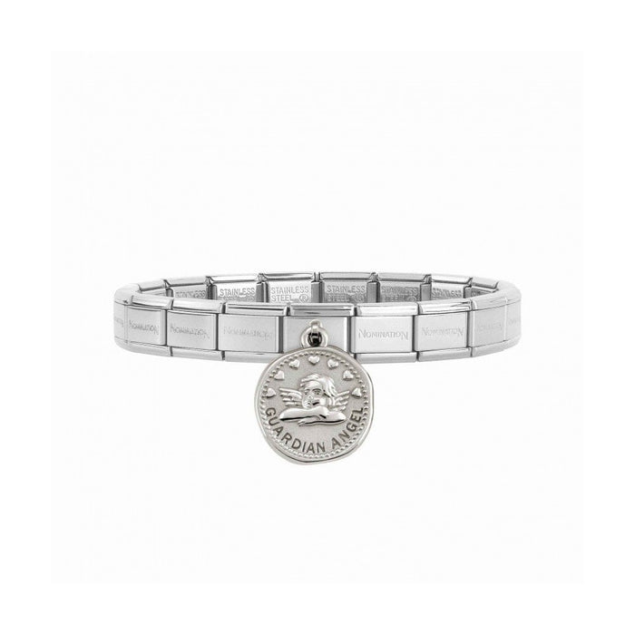 Guardian Angel Nomination Charm NOMINATION Classic Silver Guardian