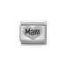 NOMINATION Classic Silver Mam Heart Charm - Bumbletree Ltd