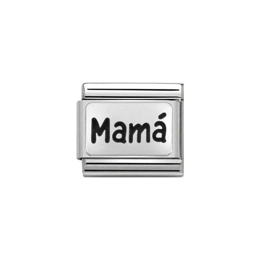 NOMINATION Classic Silver Mamá Charm - Bumbletree Ltd