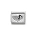 NOMINATION Classic Silver Musical Note Heart Charm - Bumbletree Ltd