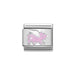 NOMINATION Classic Silver & Pink Pig with Wings Charm - Bumbletree Ltd