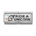 NOMINATION Classic Silver Ride A Unicorn Double Charm - Bumbletree Ltd