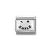 NOMINATION Classic Silver Smile Charm - Bumbletree Ltd