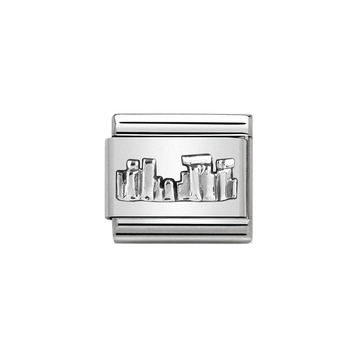 NOMINATION Classic Silver Stonehenge Charm -  - Bumbletree Ltd - Bumbletree Ltd