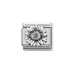 NOMINATION Classic Silver Sunflower Charm - Bumbletree Ltd