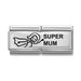 NOMINATION Classic Silver Super Mum Double Charm - Bumbletree Ltd