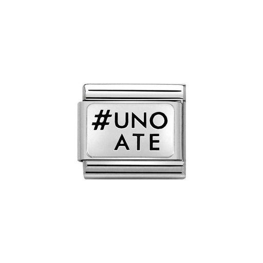 NOMINATION Classic Silver #UNOATE Charm - Bumbletree Ltd