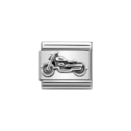 NOMINATION Classic Silver Vintage Bike Charm - Bumbletree Ltd
