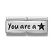 NOMINATION Classic Silver You Are A Star Double Charm - Bumbletree Ltd