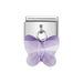 NOMINATION Classic Violet Butterfly Charm - Bumbletree Ltd