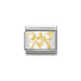 NOMINATION Classic White Butterfly Cubic Zirconia Charm - Bumbletree Ltd