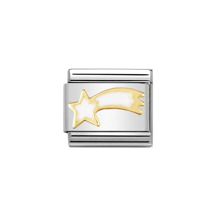 NOMINATION Classic White Comet Star Charm - Bumbletree Ltd