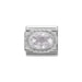 NOMINATION Classic White Cubic Zirconia Charm - Bumbletree Ltd